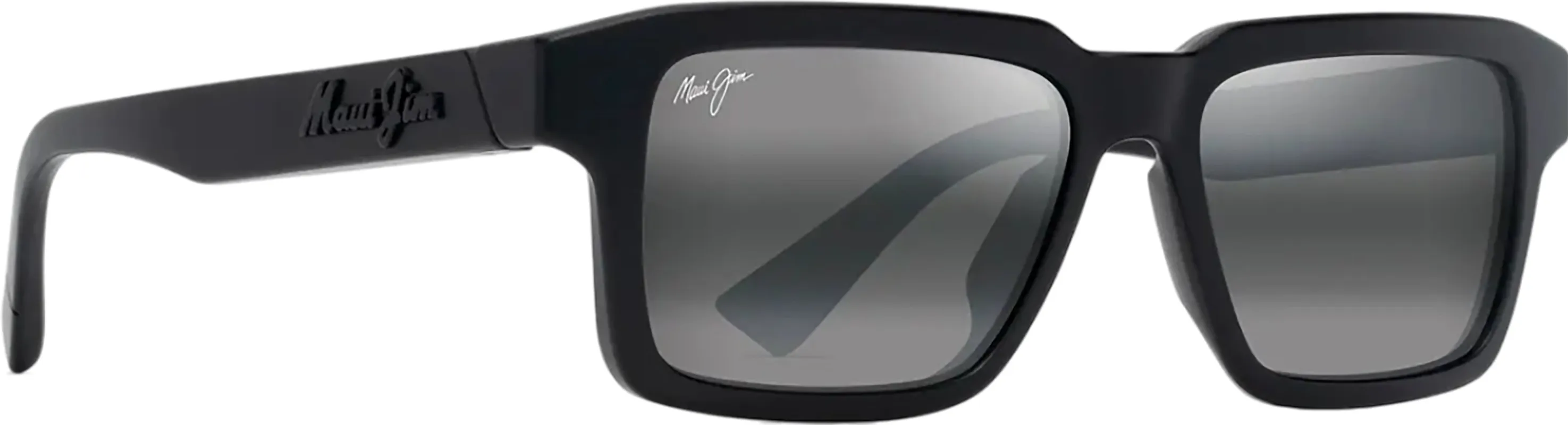 Kahiko Sunglasses - Matte Black - Neutral Grey Lens|-|Lunettes de soleil Kahiko made by Maui Jim