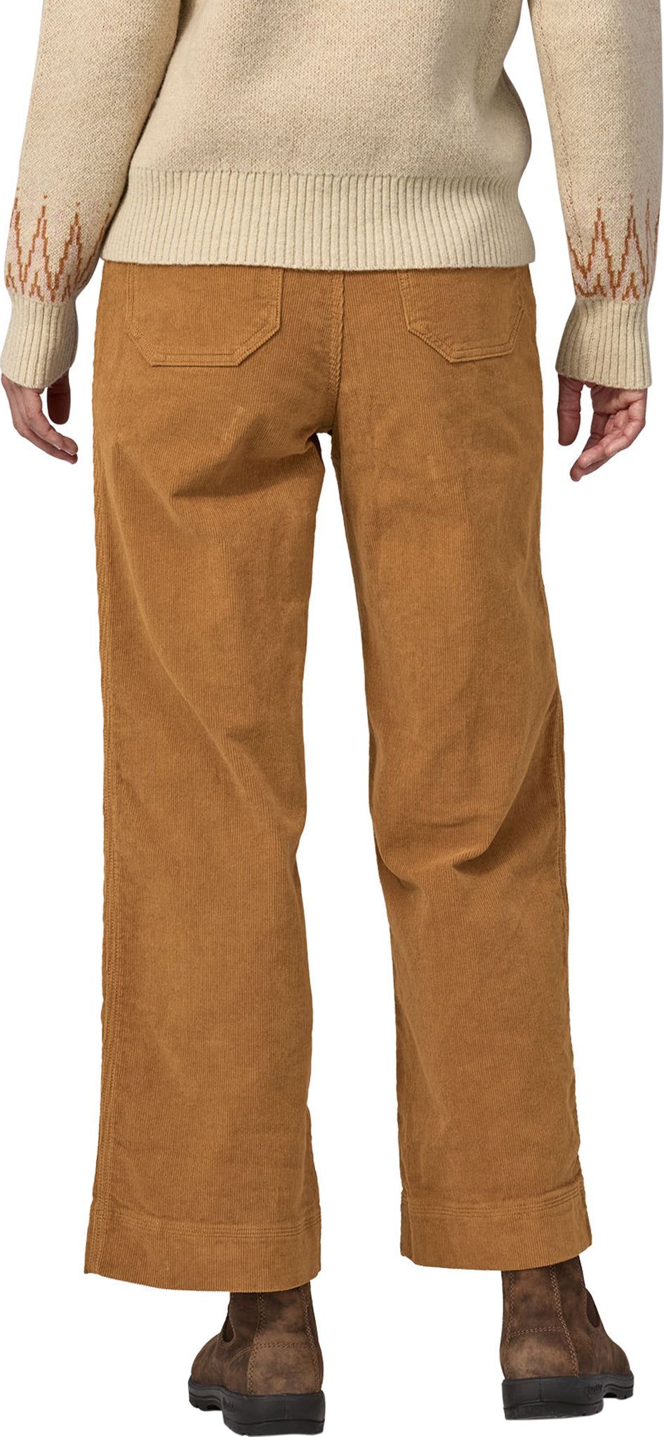 Organic Cotton Wide Leg Corduroy Pants - Women's|-|Pantalon large en velours côtelé de coton biologique - Femme sold by Altitude Sports product image thumbnail 2