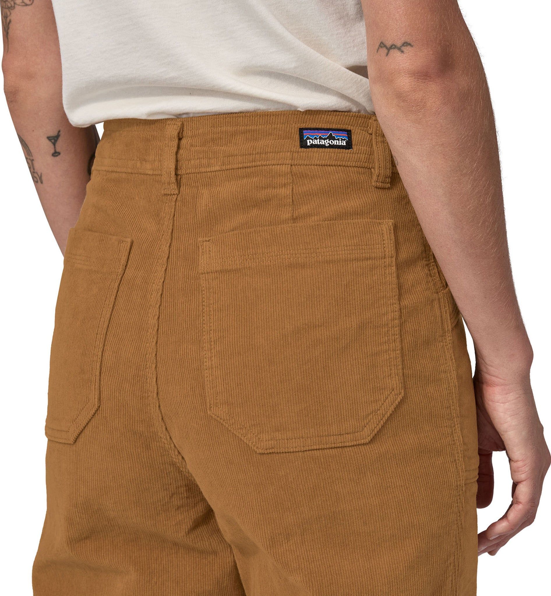 Organic Cotton Wide Leg Corduroy Pants - Women's|-|Pantalon large en velours côtelé de coton biologique - Femme sold by Altitude Sports product image thumbnail 3