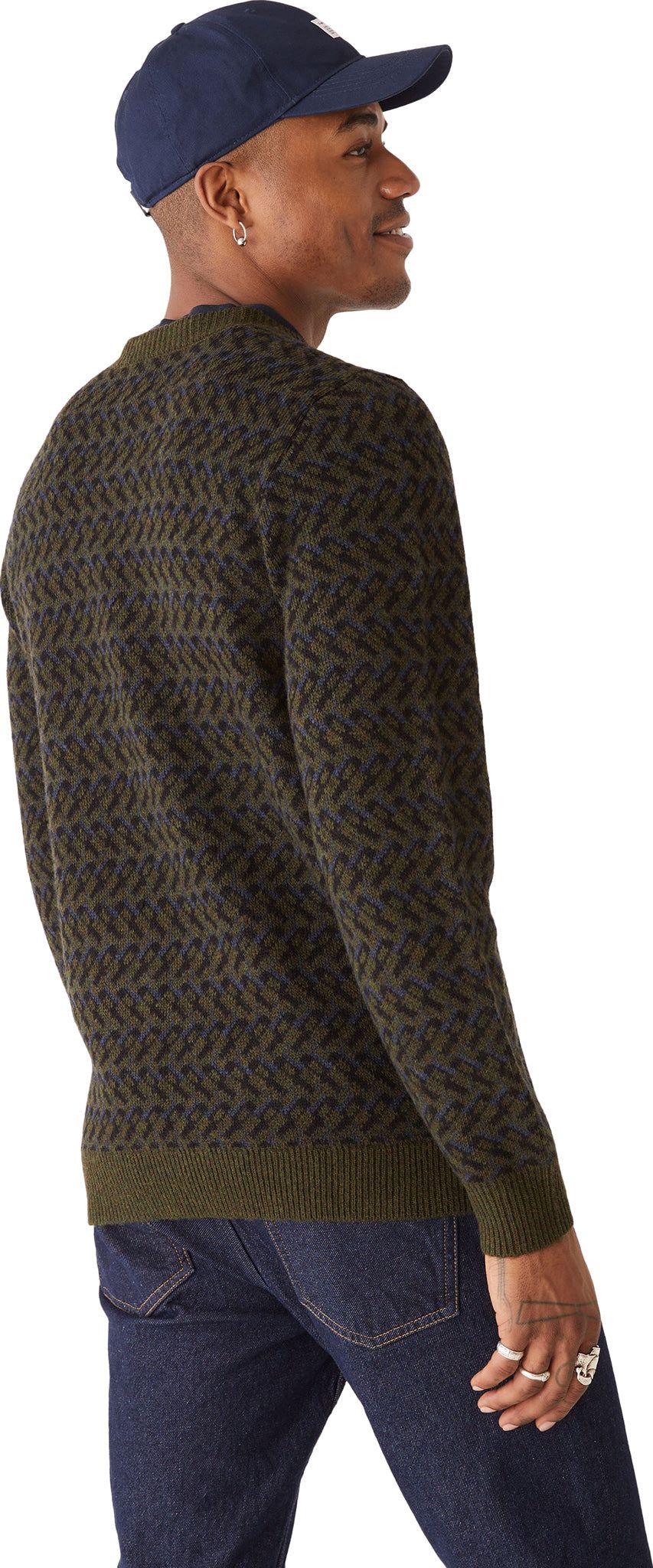 Jacquard Crewneck Sweater - Men's|-|Chandail jacquard à col rond - Homme sold by Altitude Sports product image thumbnail 2