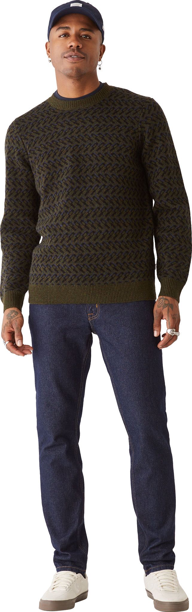 Jacquard Crewneck Sweater - Men's|-|Chandail jacquard à col rond - Homme sold by Altitude Sports product image thumbnail 4