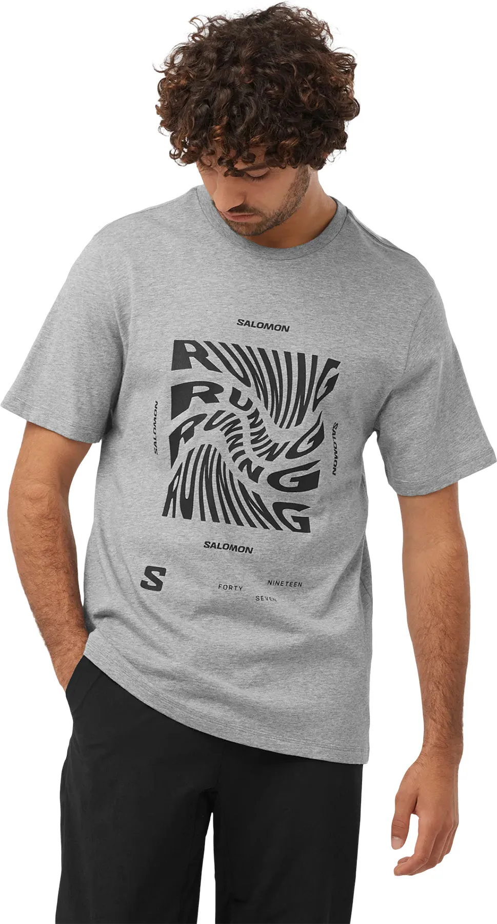 Running Graphic Short Sleeve T-Shirt - Men's|-|T-shirt à manches courtes Running Graphic - Homme sold by Altitude Sports product image thumbnail 3