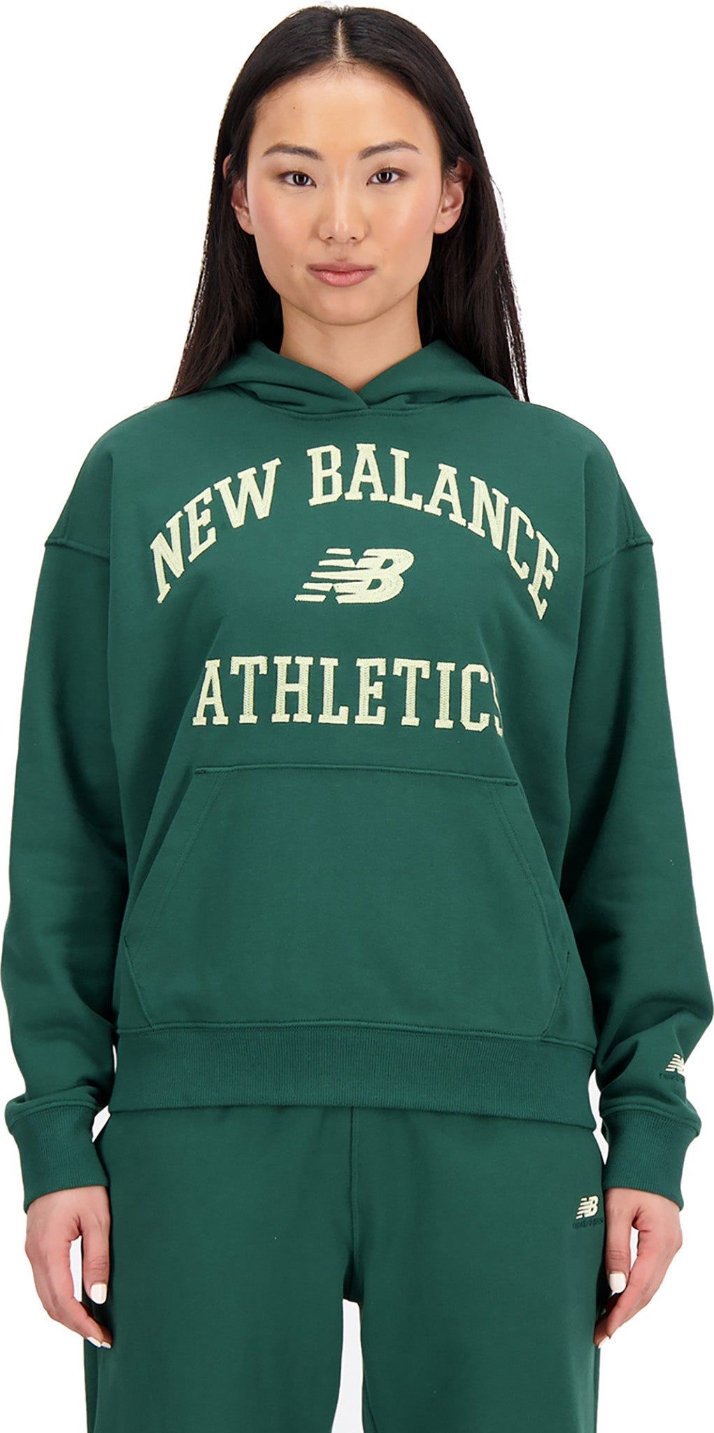 Athletics Varsity Oversized Fleece Hoodie - Women's|-|Chandail à capuchon surdimensionné en molleton Varsity d'athlétisme - Femme sold by Altitude Sports product image thumbnail 2