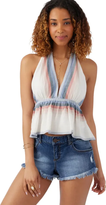 Siena Woven Halter Top - Women's|-|Haut à col licou tissé Siena - Femme sold by Altitude Sports