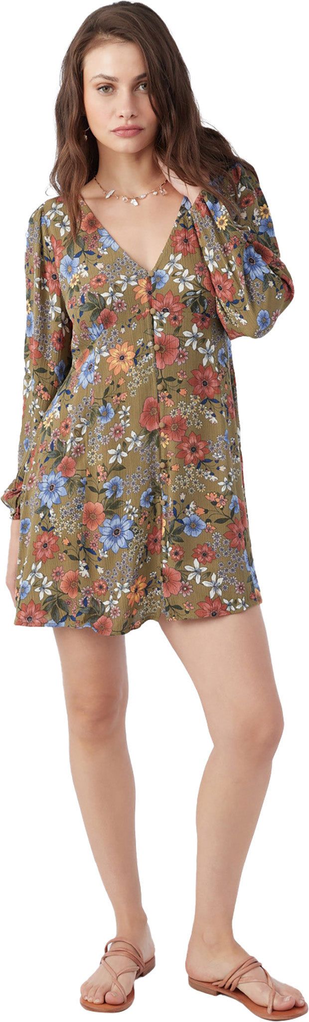 Marylou Woven Long Sleeve Shirt Dress - Women's|-|Robe chemise tissé à manches longues Marylou - Femme sold by Altitude Sports product image thumbnail 3