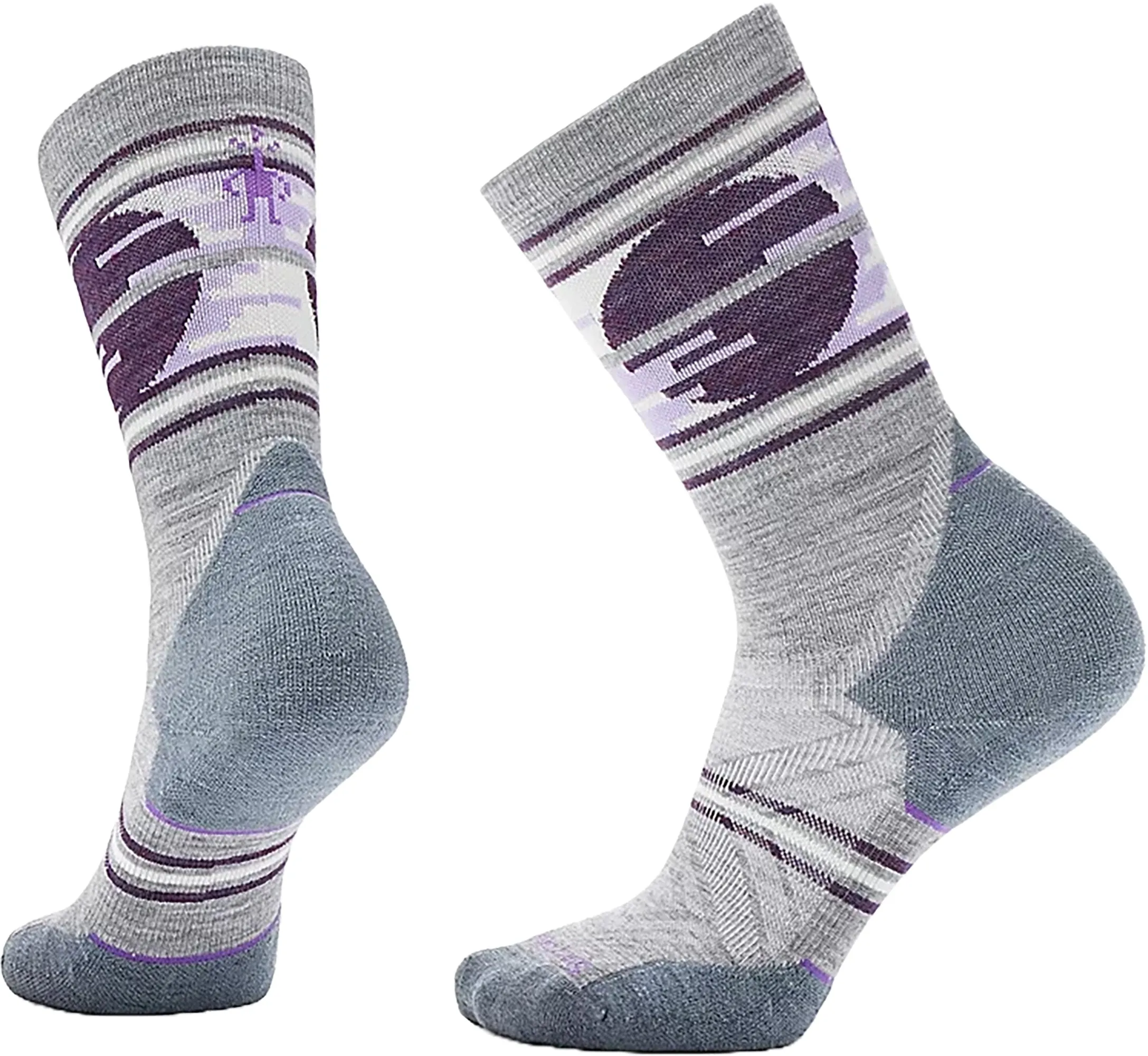 Trail Run Targeted Cushion Sunset Trail Crew Socks - Women's|-|Chaussettes mi-mollet Trail Run Targeted Cushion Sunset Trail - Femme sold by Altitude Sports product image thumbnail 2