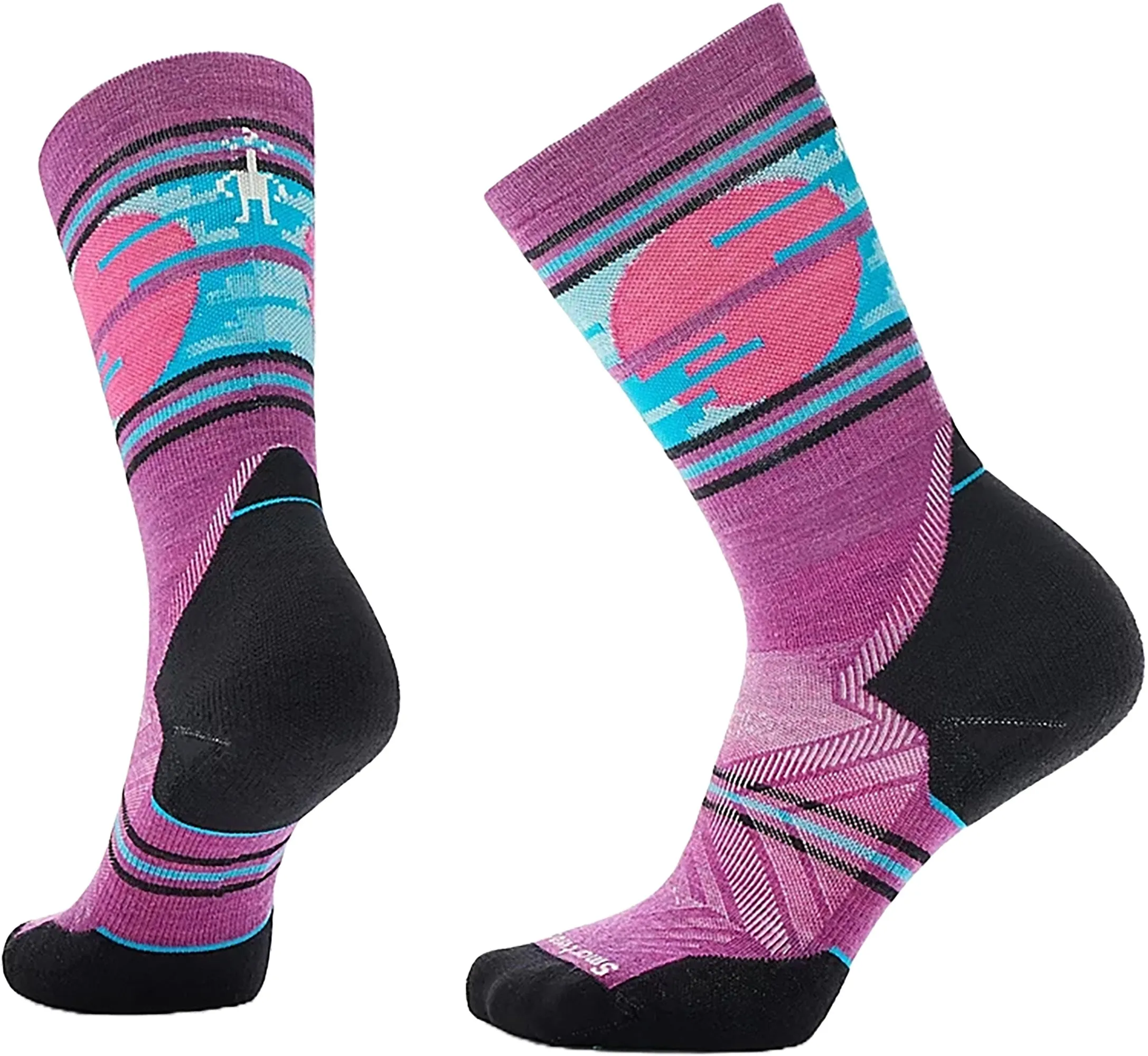 Trail Run Targeted Cushion Sunset Trail Crew Socks - Women's|-|Chaussettes mi-mollet Trail Run Targeted Cushion Sunset Trail - Femme sold by Altitude Sports