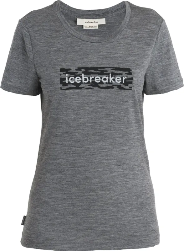 150 Tech Lite II Glacial Flow Logo Merino Short Sleeve T-Shirt - Women's|-|T-shirt à manches courtes en mérinos Glacial Flow Logo 150 Tech Lite II - Femme sold by Altitude Sports