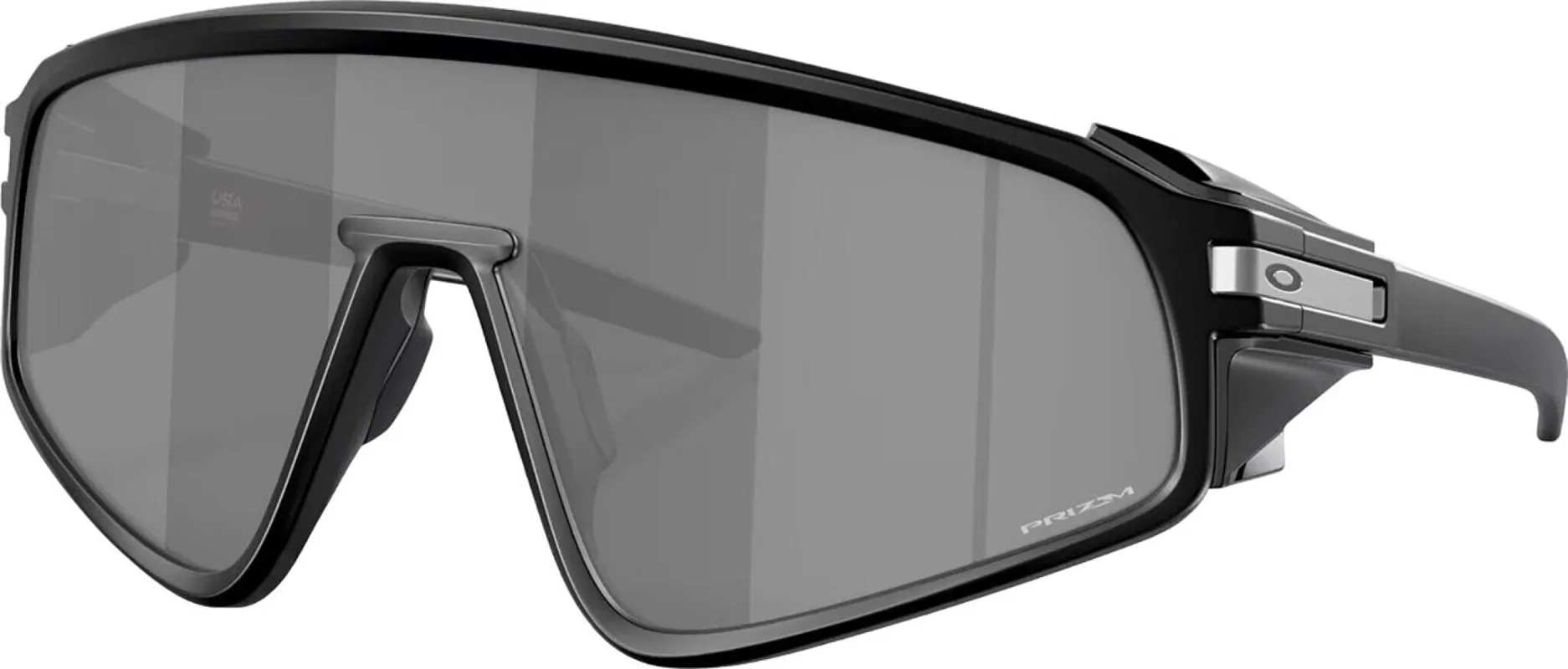Latch Panel Sunglasses - Matte Black - Prizm Black Lens -  Men's|-|Lunettes de soleil Latch Panel - Matte Black - Lentilles Prizm Black - Homme sold by Altitude Sports