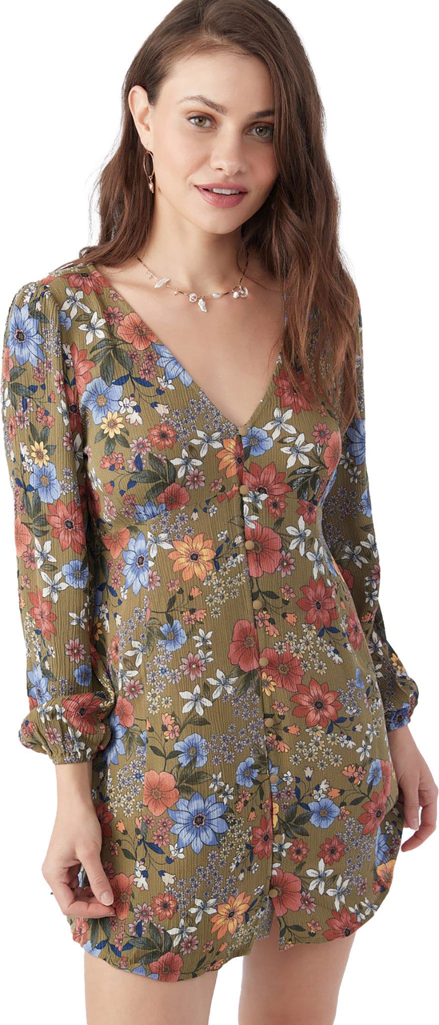 Marylou Woven Long Sleeve Shirt Dress - Women's|-|Robe chemise tissé à manches longues Marylou - Femme sold by Altitude Sports