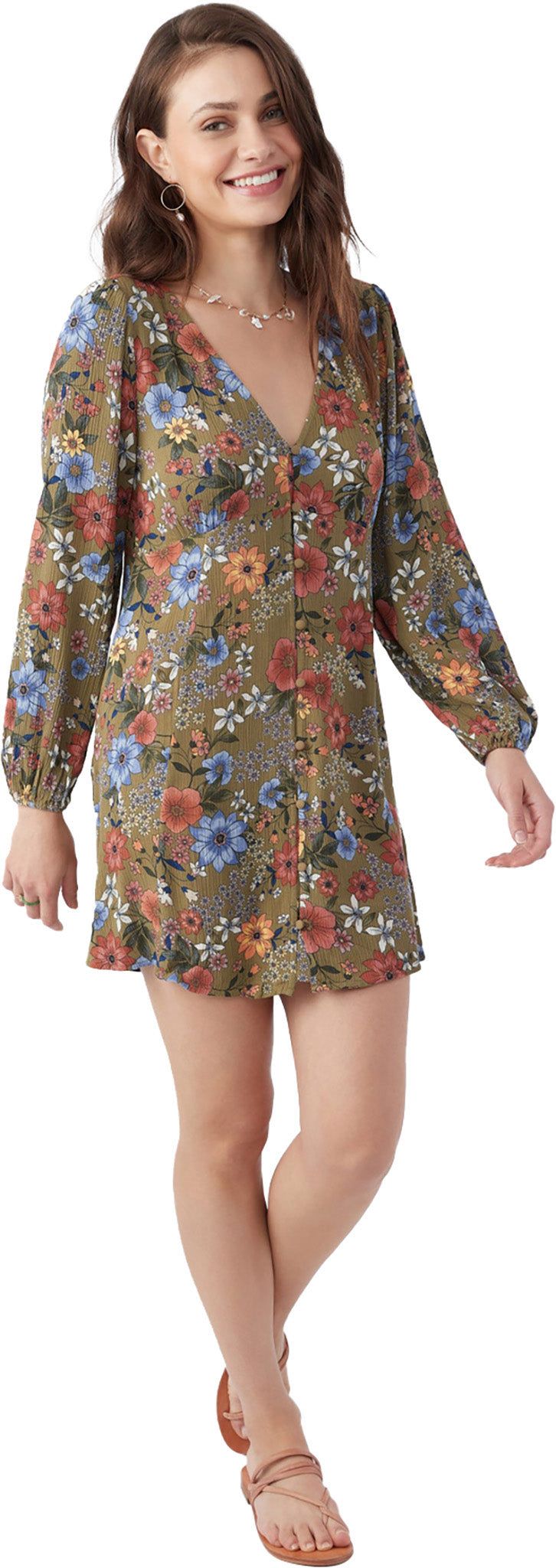 Marylou Woven Long Sleeve Shirt Dress - Women's|-|Robe chemise tissé à manches longues Marylou - Femme sold by Altitude Sports product image thumbnail 2