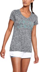 Women's Tech Graphic Twist V-Neck|-|Haut torsadé imprimé avec encolure en V Tech Femme sold by Altitude Sports