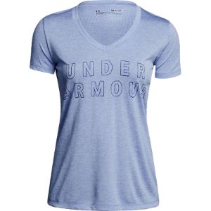 Women's Tech Graphic Twist V-Neck|-|Haut torsadé imprimé avec encolure en V Tech Femme sold by Altitude Sports