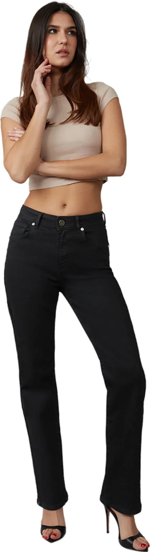 Billie High Rise Bootcut Jeans - Women's|-|Jean bootcut taille haute Billie - Femme sold by Altitude Sports product image thumbnail 3