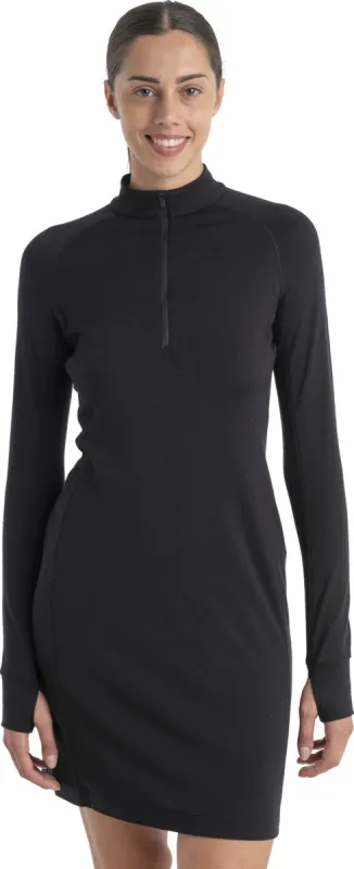260 Granary Merino Long Sleeve Half-Zip Dress - Women's|-|Robe à manches longues et demi-glissière en mérinos 260 Granary - Femme sold by Altitude Sports