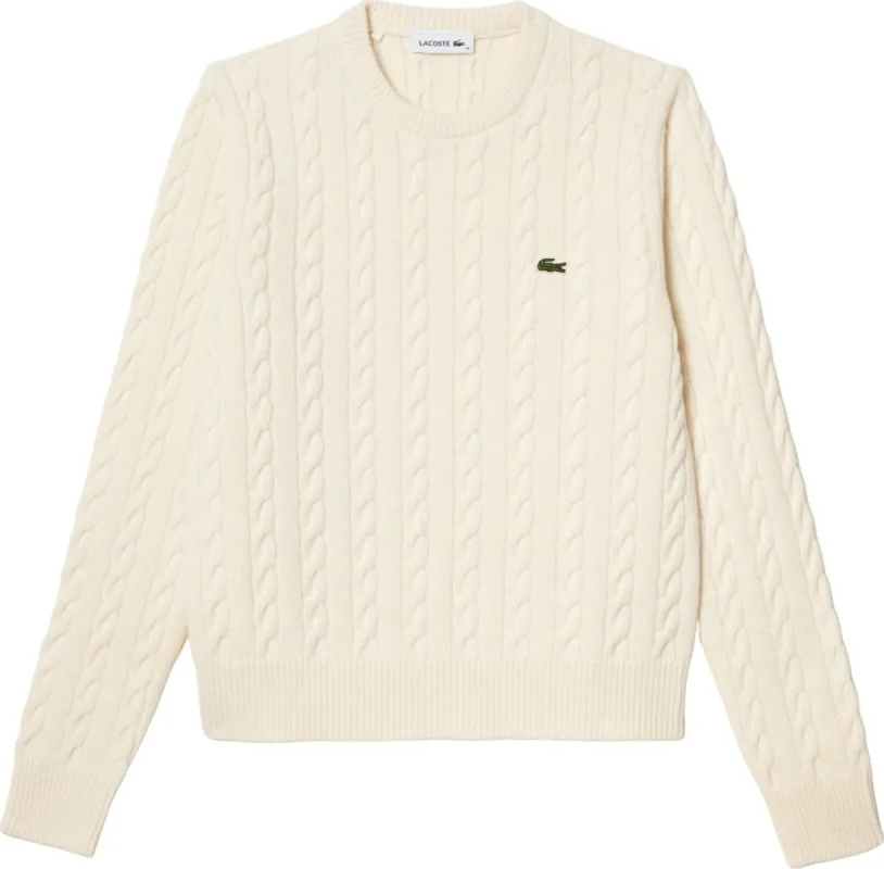 Wool and Cotton Blend Cable Knit Sweater - Women's|-|Chandail en tricot torsadé en mélange de laine et de coton - Femme sold by Altitude Sports