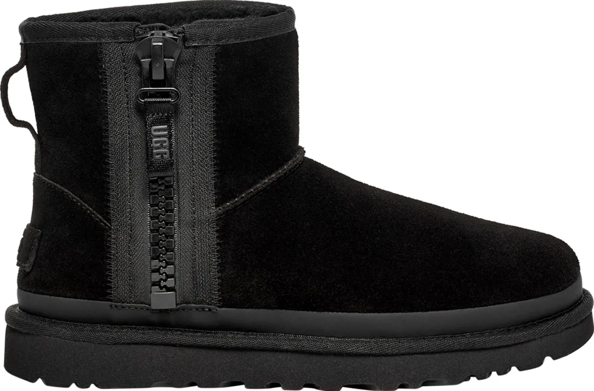 Classic Mini Zipper Tape Logo Boots - Women's|-|Bottes à glissière Tape Logo Classic Mini - Femme made by UGG