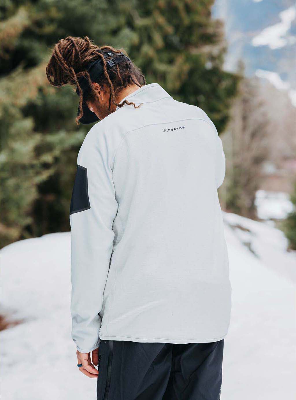 Ak Helium Power Grid Full-Zip Fleece Sweatshirt - Men's|-|Sweat Ak Helium Power Grid en molleton entièrement zippé - Homme sold by Altitude Sports product image thumbnail 3