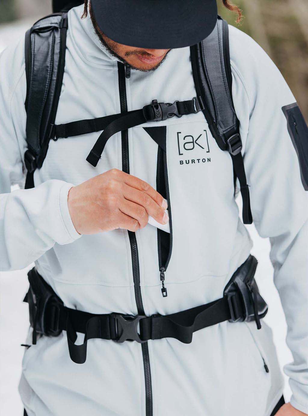 Ak Helium Power Grid Full-Zip Fleece Sweatshirt - Men's|-|Sweat Ak Helium Power Grid en molleton entièrement zippé - Homme sold by Altitude Sports product image thumbnail 4