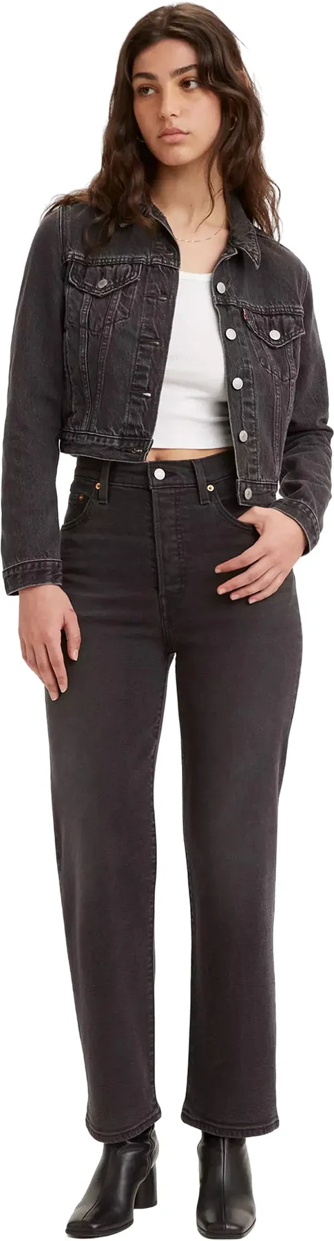 Ribcage Straight Fit Ankle Jeans - Women's|-|Jean à la cheville coupe droite Ribcage - Femme sold by Altitude Sports product image thumbnail 2