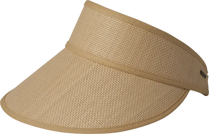 Newport Straw Visor - Women's|-|Visière en paille Newport - Femme sold by Altitude Sports