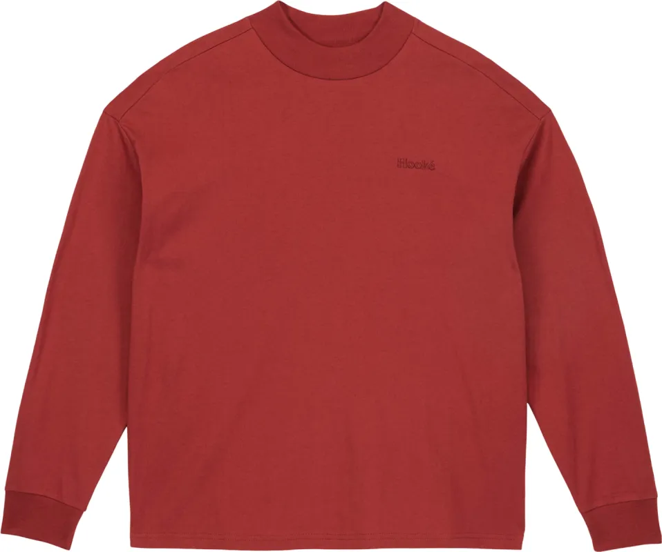 Mock Neck Oversized Long Sleeve T-Shirt - Women's|-|T-shirt surdimensionné à manches longues et col montant - Femme sold by Altitude Sports