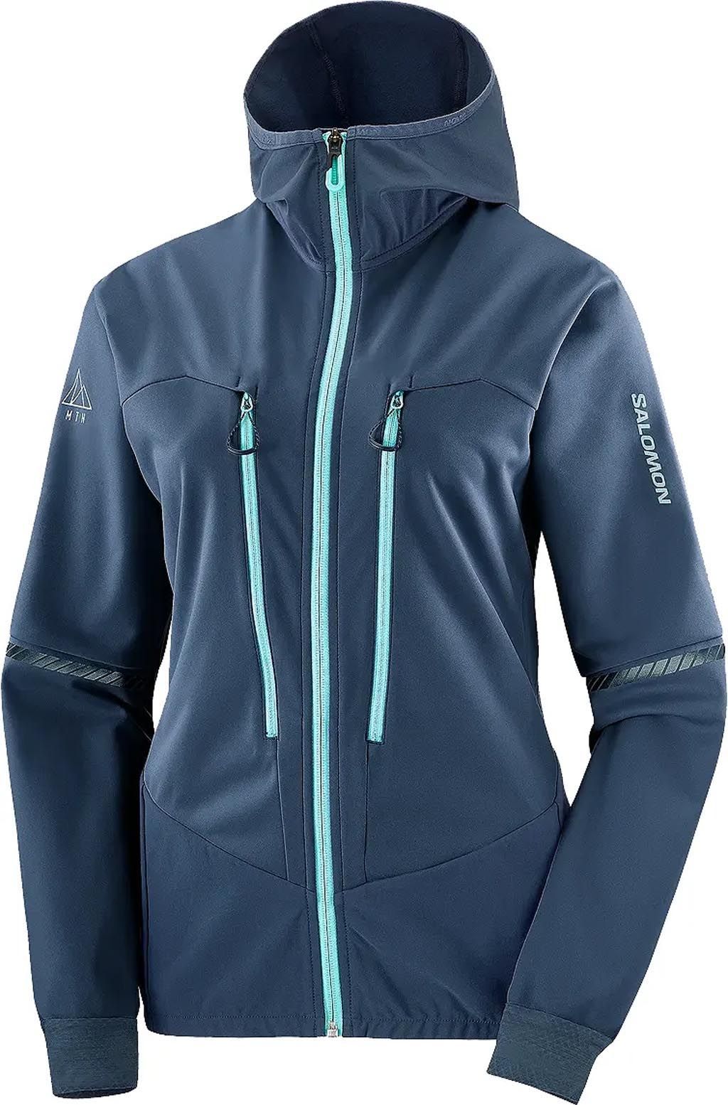 MTN Full Zip Softshell Hooded Wind Jacket - Women's|-|Manteau coupe-vent à capuchon et glissière pleine longueur coquille souple MTN - Femme sold by Altitude Sports