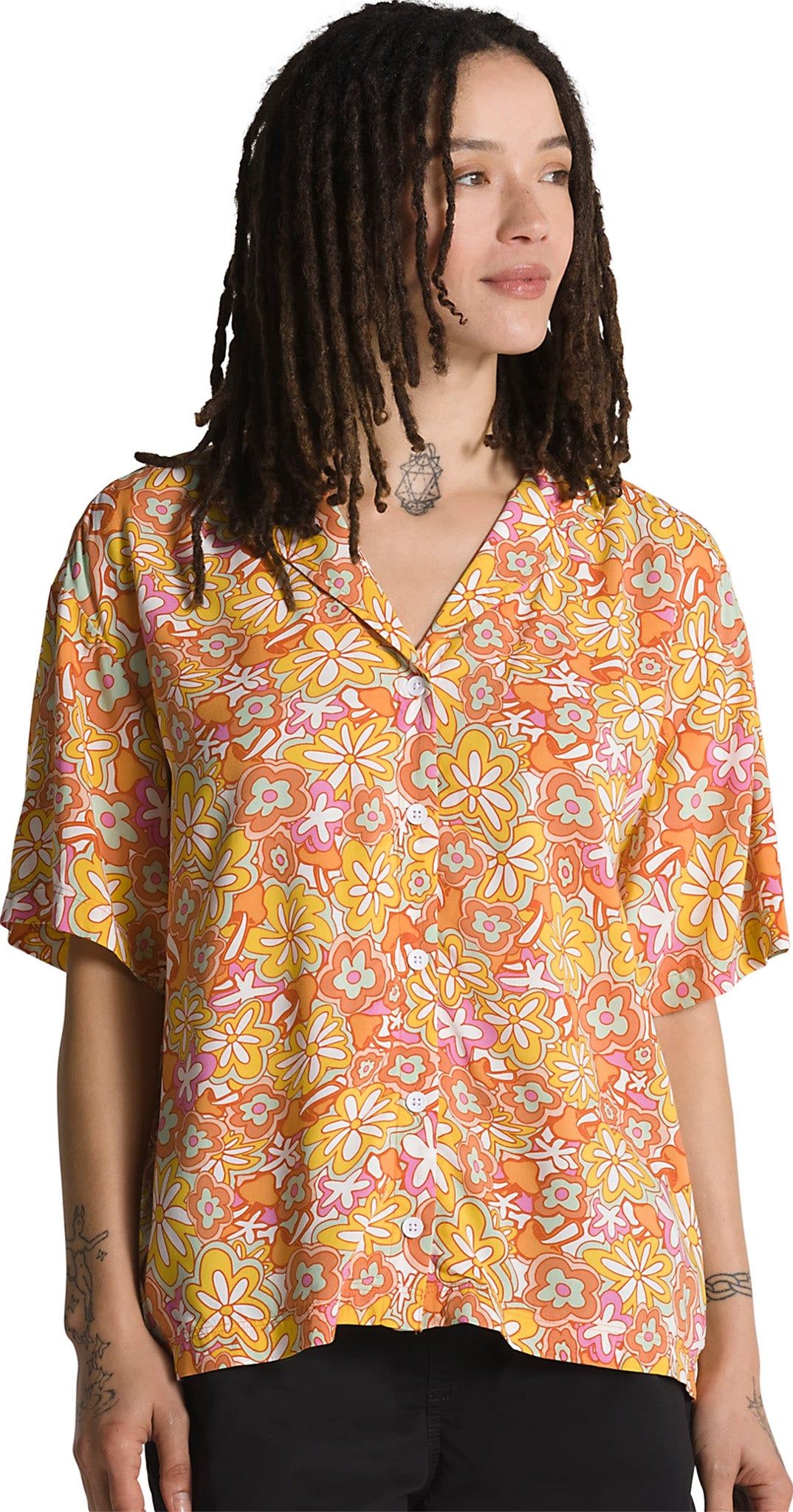 Resort Floral Buttondown Shirt - Women's|-|Chemise boutonnée à fleurs Resort - Femme sold by Altitude Sports product image thumbnail 5