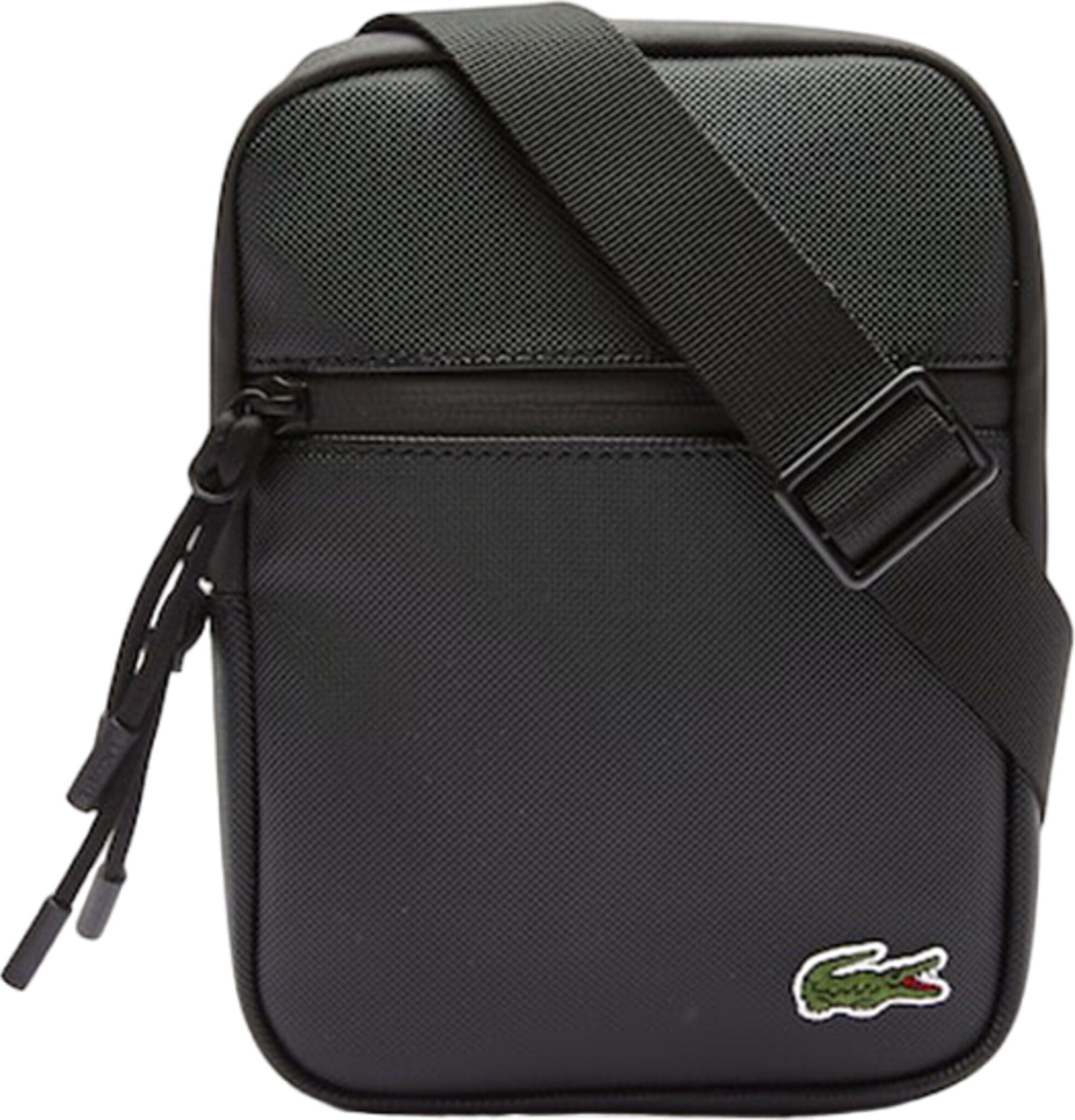 Coated Canvas Small Flat Crossbody Bag - Men's|-|Sacoche petite plate croisée en toile enduite - Homme sold by Altitude Sports