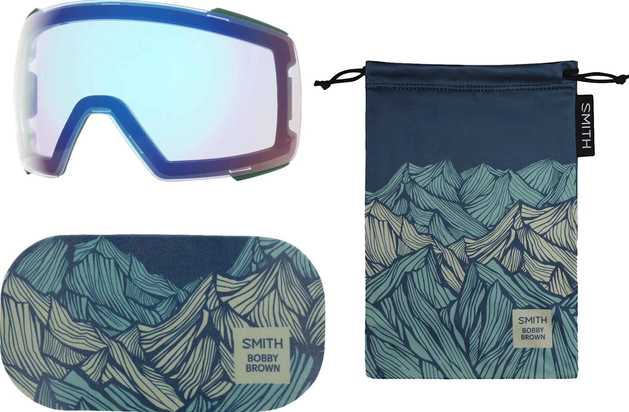 I/O Mag Goggles - AC Bobby Brown - ChromaPop Sun Green Mirror Lens|-|Lunettes de ski I/O Mag - AC Bobby Brown - Lentille ChromaPop Sun Green Mirror sold by Altitude Sports product image thumbnail 3