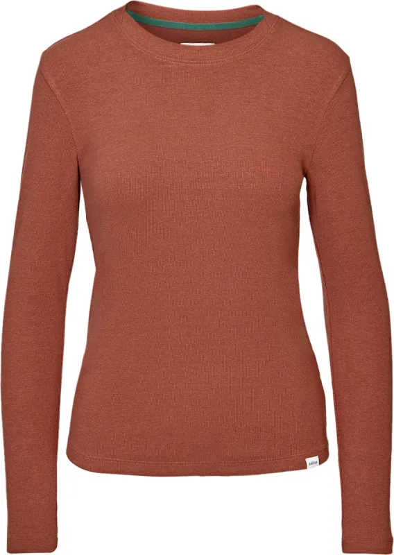 Belgravia Rib Long Sleeve T-Shirt - Women's|-|T-shirt côtelé à manches longues Belgravia - Femme sold by Altitude Sports