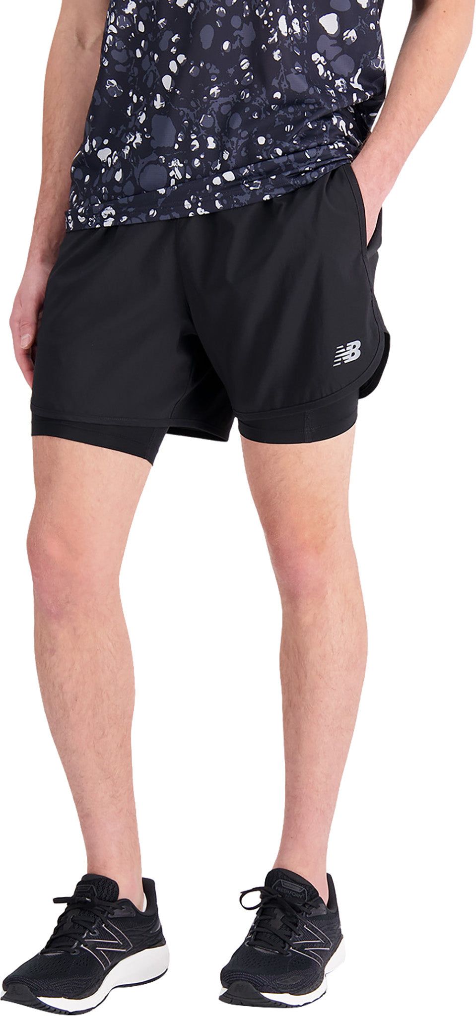 Accelerate Pacer 5 Inch 2-In-1 Short - Men's|-|Short Accelerate Pacer 5 pouces 2-en-1 - Homme sold by Altitude Sports product image thumbnail 2
