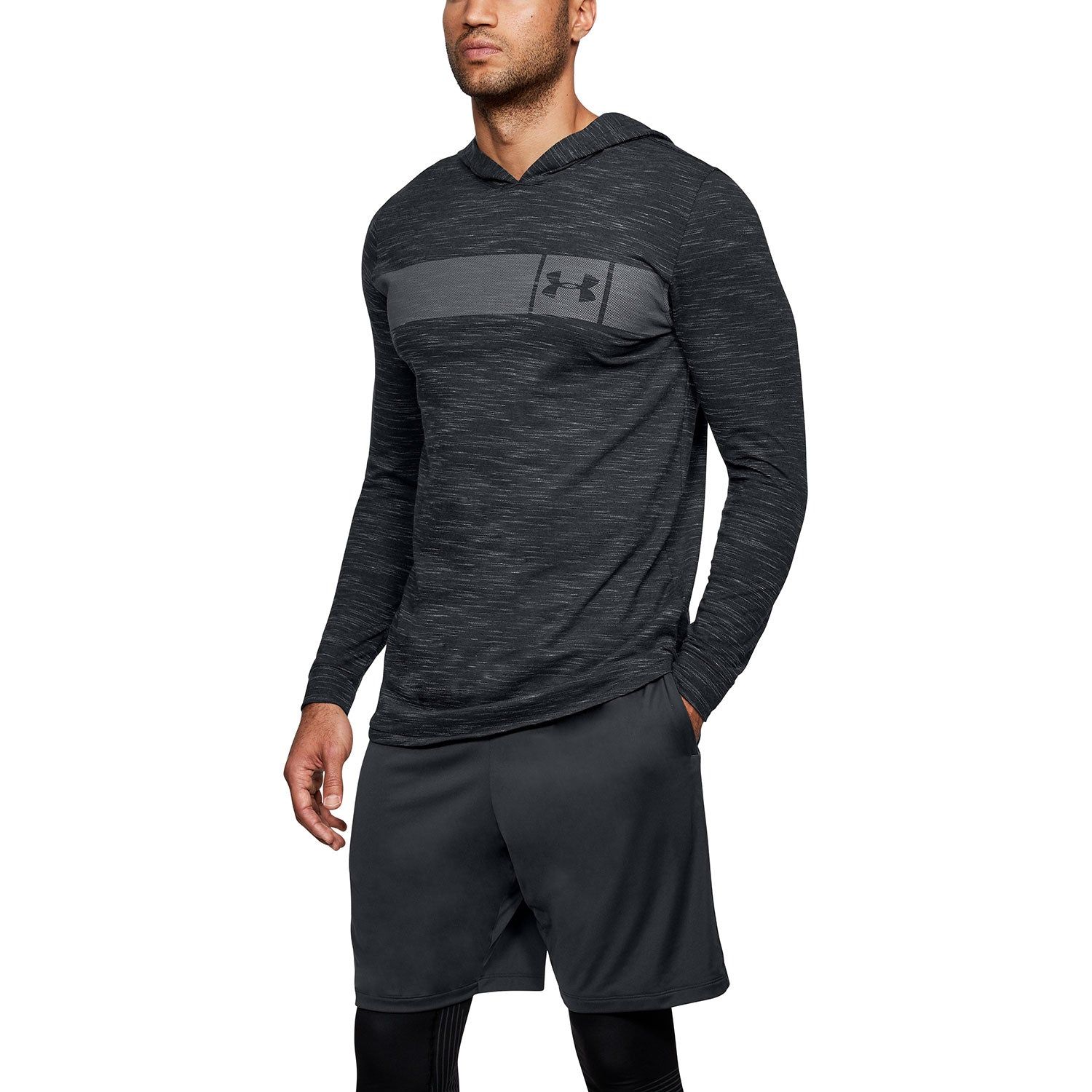 Men's UA Sportstyle Core Hoodie|-|Chandail à capuchon UA Sportstyle Core Homme sold by Altitude Sports product image thumbnail 5