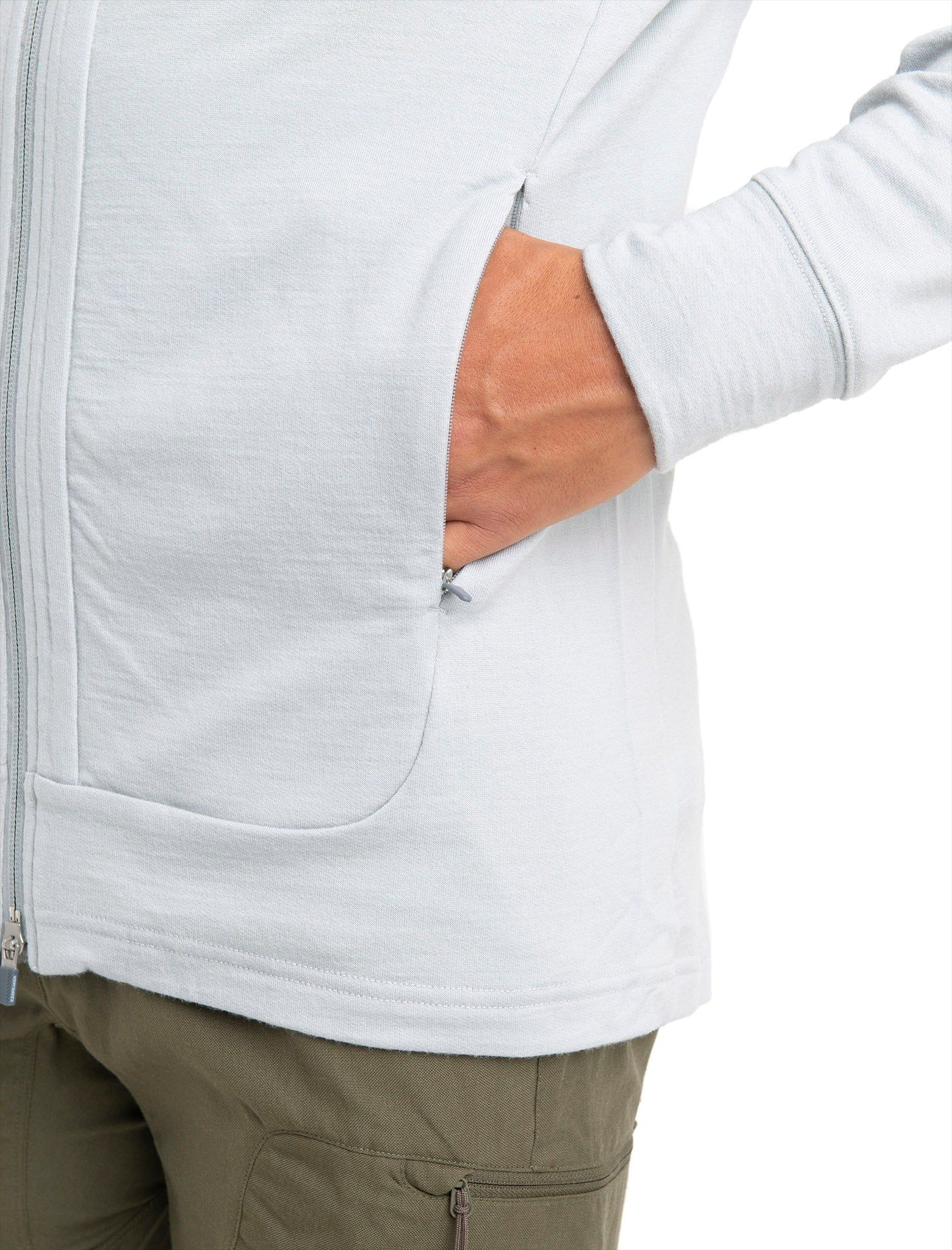 Quantum III Merino Long Sleeve Zip Jacket - Men's|-|Manteau à manches longues et glissière en mérinos Quantum III - Homme sold by Altitude Sports product image thumbnail 5