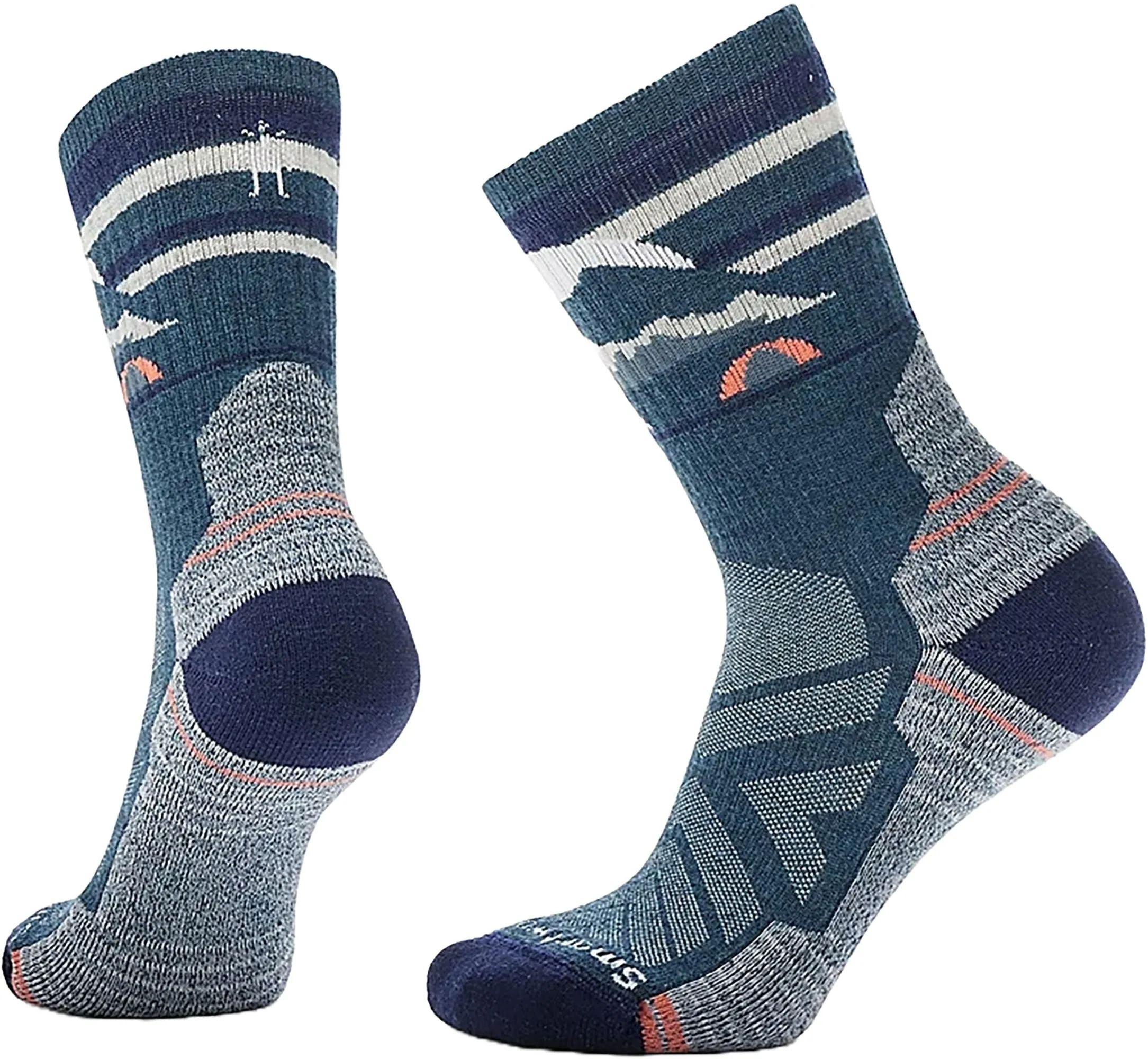 Hike Light Cushion Mountain Moon Crew Socks - Women's|-|Chaussettes de randonnée Mountain Moon coussin mince - Femme sold by Altitude Sports