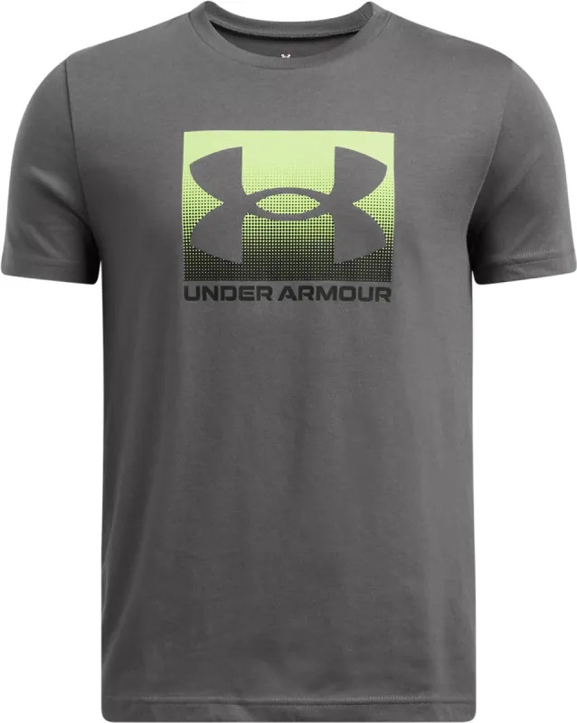 UA Boxed Sports Short Sleeve T-Shirt - Boys|-|T-shirt à manches courtes UA Boxed Sports - Garçon sold by Altitude Sports