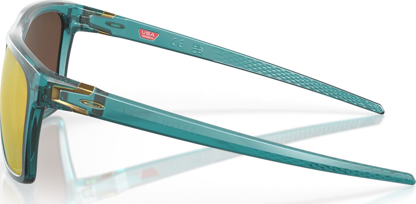 Leffingwell Sunglasses - Matte Artic Surf - Prizm 24K Polarized Lens|-|Lunettes de soleil Leffingwell - Matte Artic Surf - Lentilles polarisées Prizm 24K - Unisexe sold by Altitude Sports product image thumbnail 4