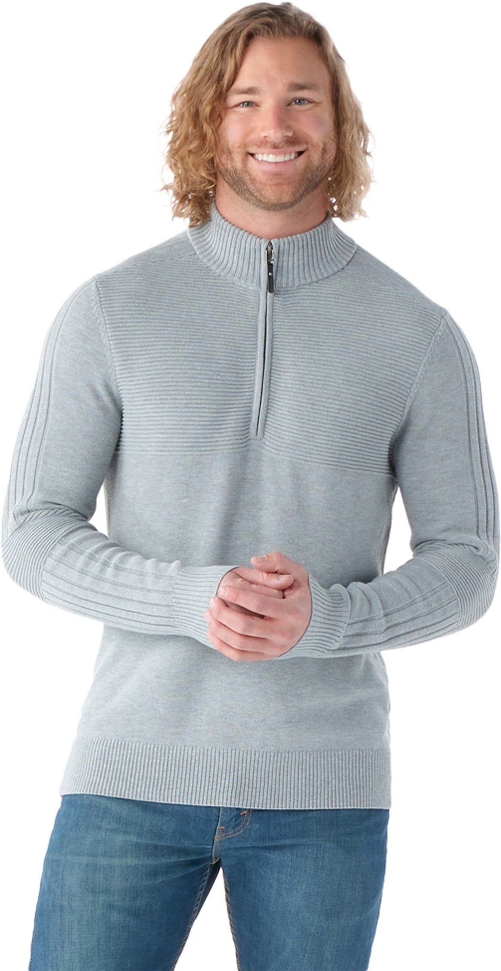 Texture Half Zip Sweater - Men's|-|Chandail texturé à demi-glissière - Homme sold by Altitude Sports product image thumbnail 3
