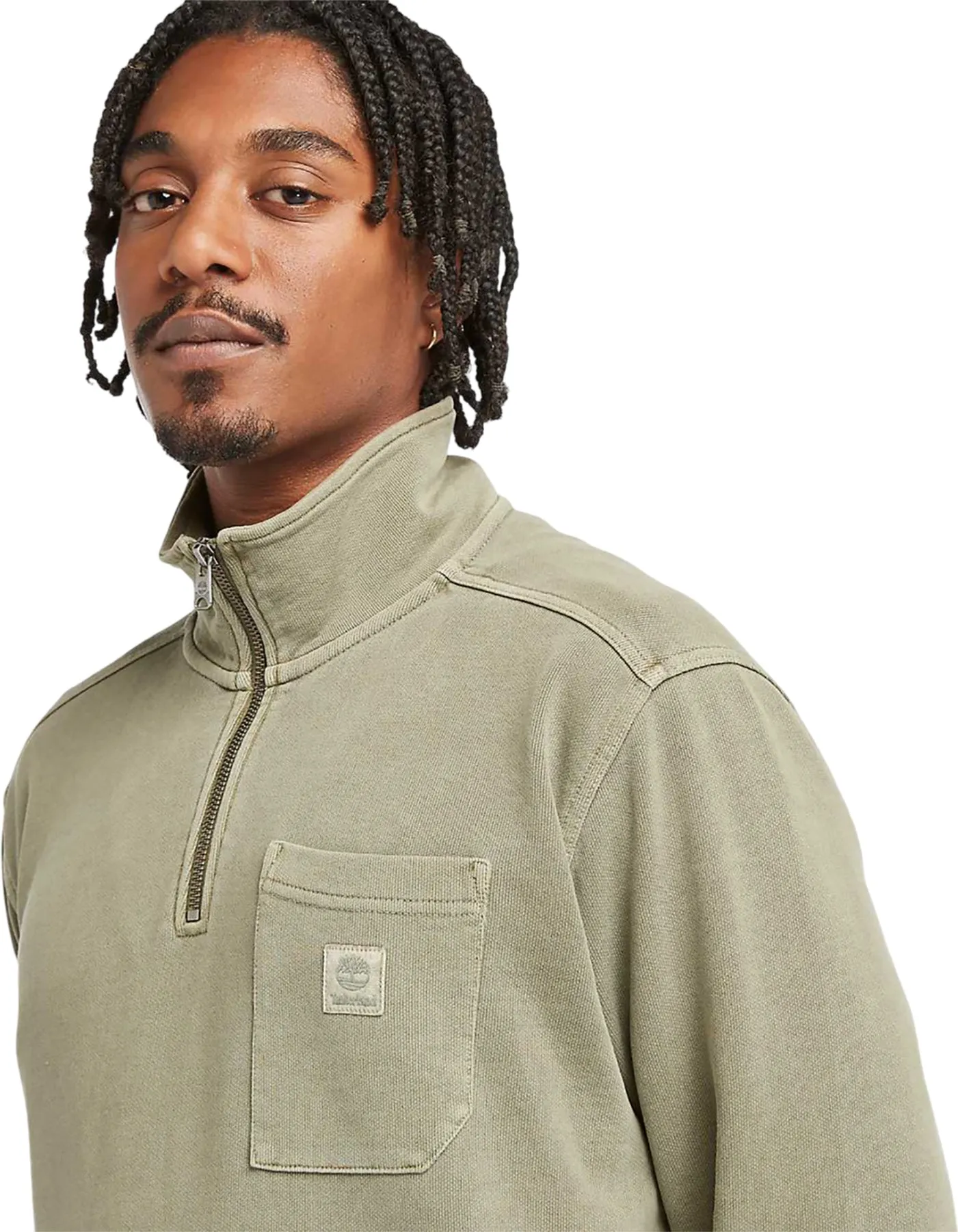 Garment Dye Quarter-Zip Sweatshirt - Men's|-|Chandail en molleton teint en pièce à glissière 1/4 - Homme sold by Altitude Sports product image thumbnail 4