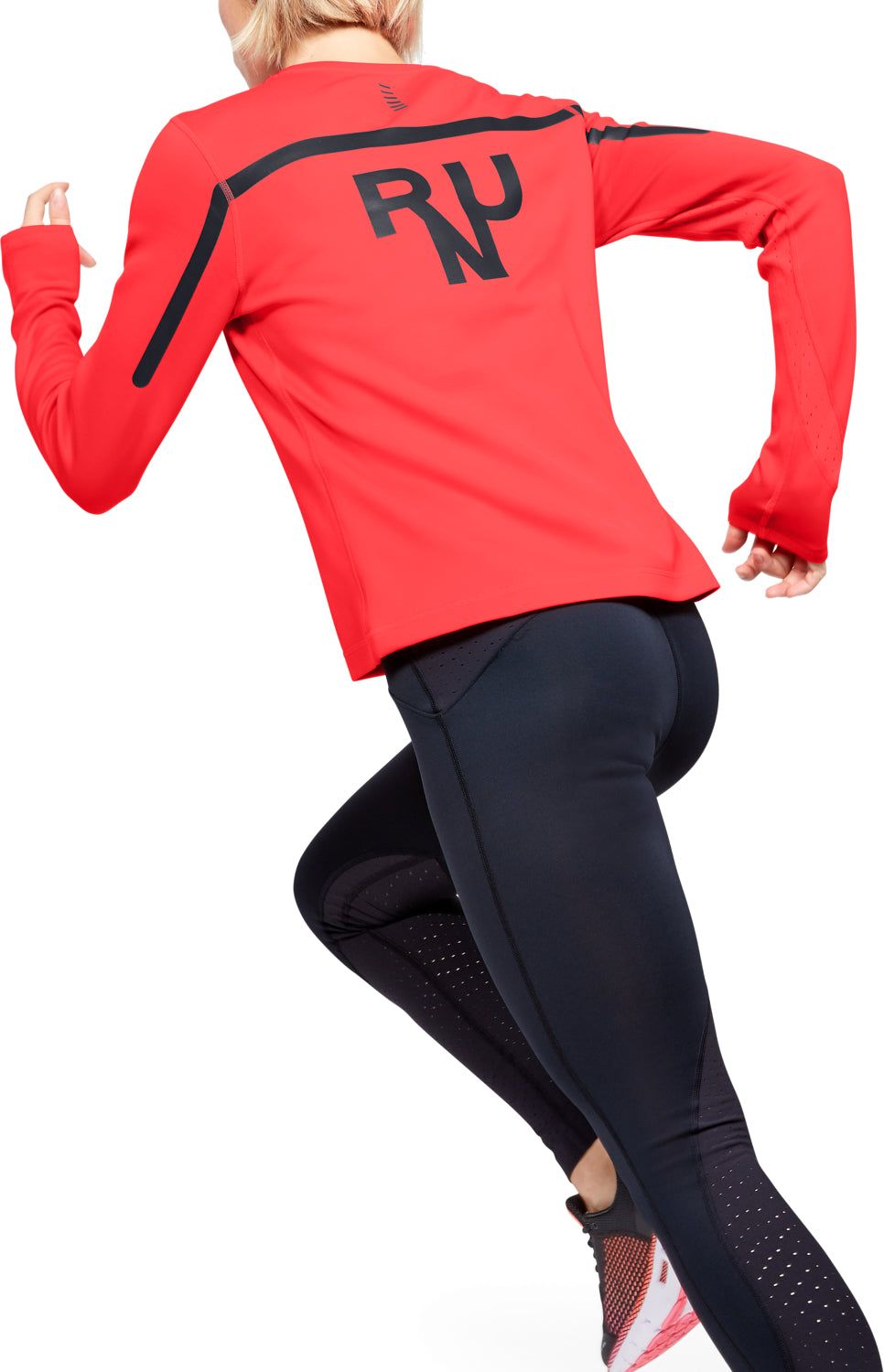 Qualifier Coldgear Long Sleeve - Women's|-|Chandail à Manche Longue Qualifier Coldgear - Femme sold by Altitude Sports product image thumbnail 4