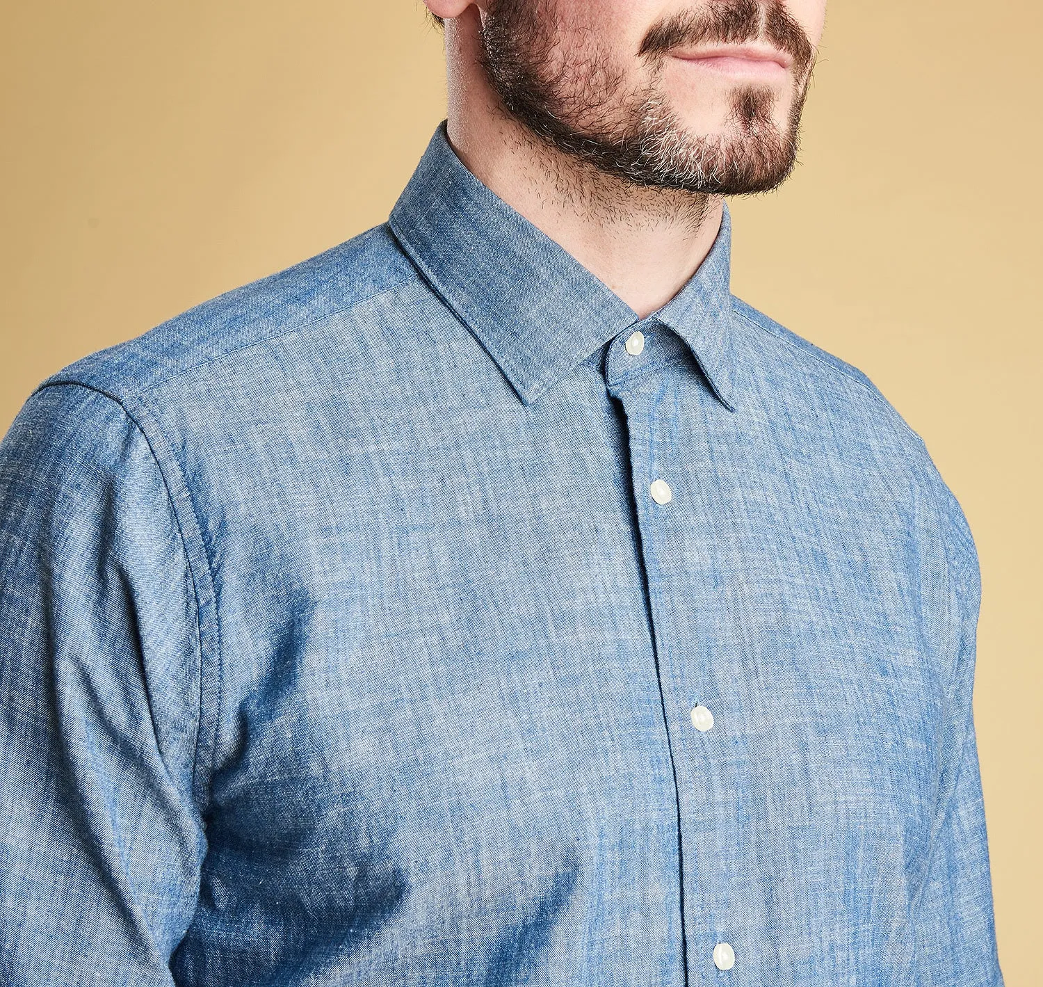 Men's Highfield Denim Shirt|-|Chemise en denim Highfield Homme sold by Altitude Sports product image thumbnail 4