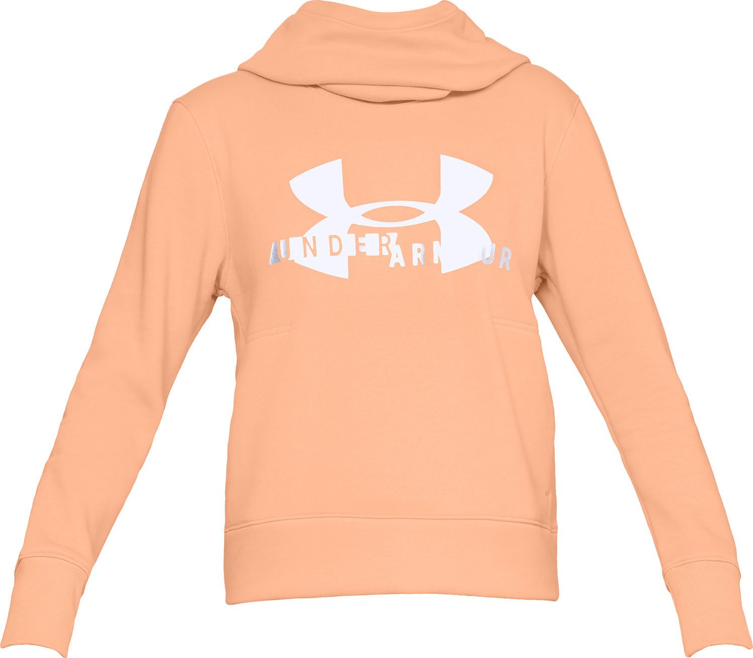 UA Rival Fleece Logo Hoodie - Women's|-|Chandail à capuchon en molleton UA Rival Logo Femme sold by Altitude Sports product image thumbnail 2