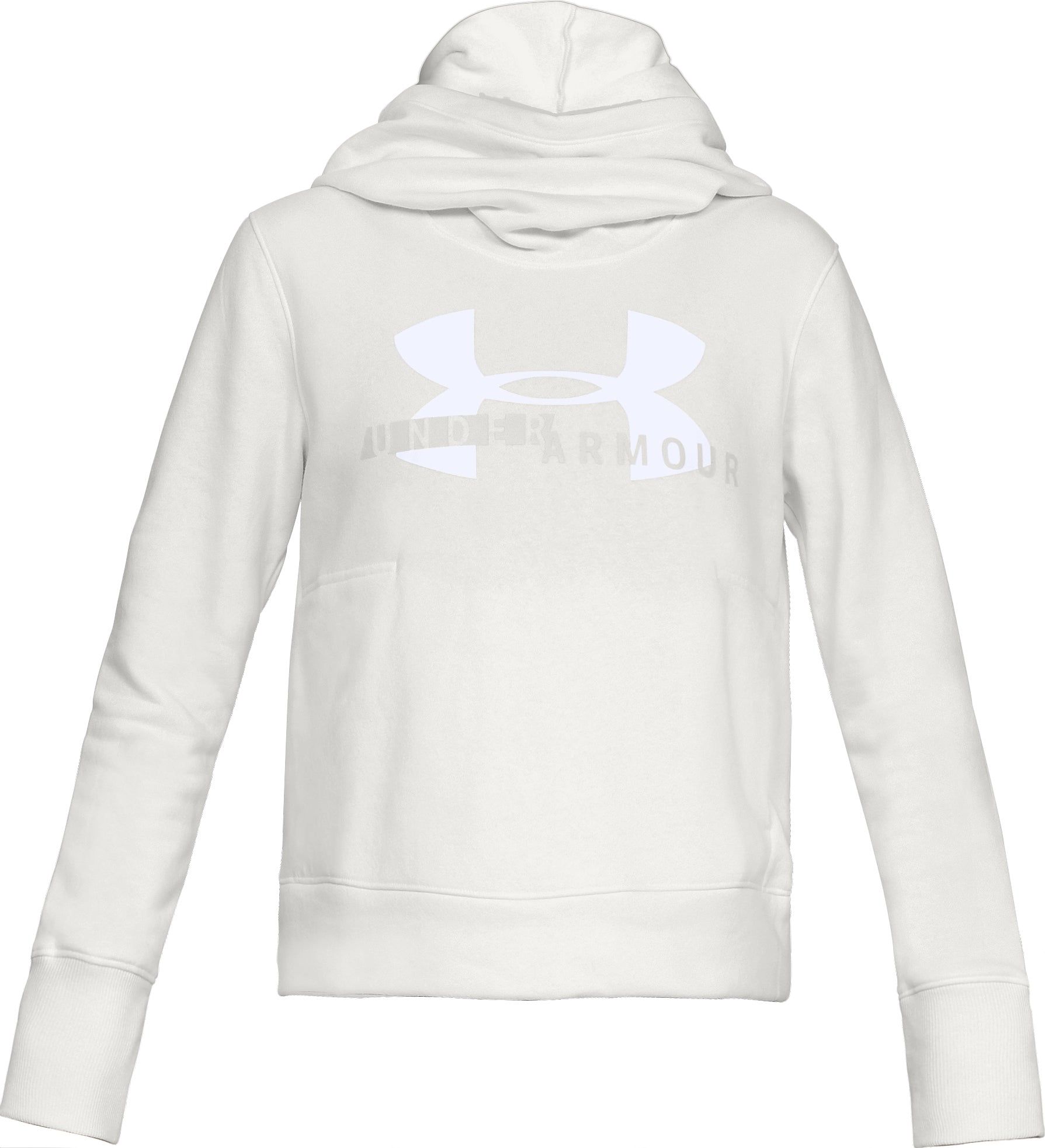UA Rival Fleece Logo Hoodie - Women's|-|Chandail à capuchon en molleton UA Rival Logo Femme sold by Altitude Sports