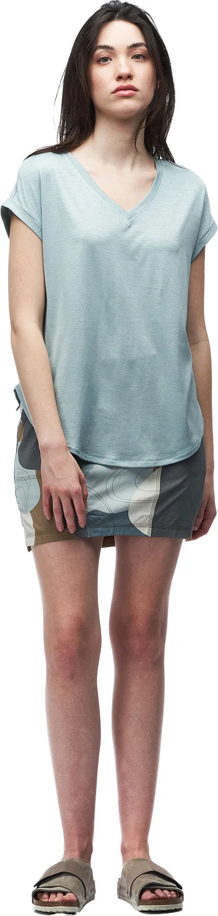 Lua Short Sleeve V-Neck Top - Women's|-|Haut à manches courtes et col en V Lua - Femme sold by Altitude Sports product image thumbnail 5