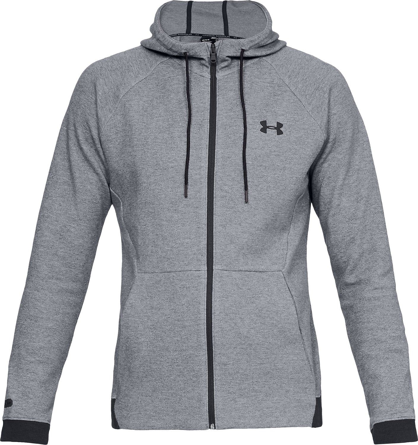 Men's UA Unstoppable 2X Knit Full-Zip Hoodie|-|Chandail à capuchon zippé en tricot UA Unstoppable 2X Homme sold by Altitude Sports
