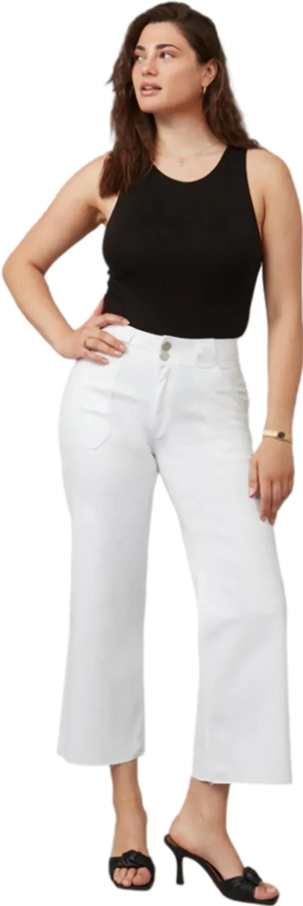 Colette High Rise Wide Leg Jeans - Women's|-|Jean à jambe large à taille haute Colette - Femme sold by Altitude Sports product image thumbnail 2