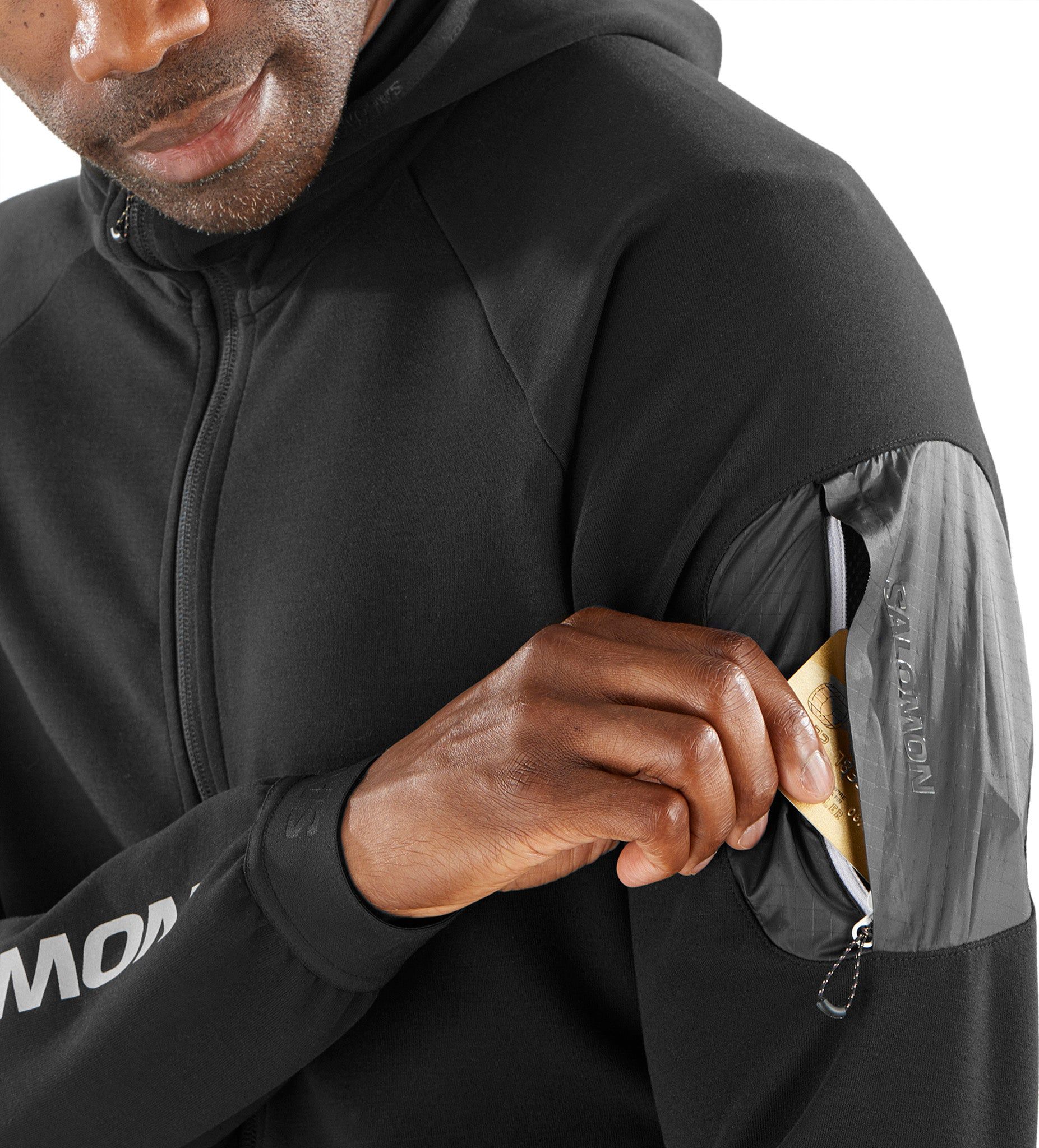 Equipe Full Zip Midlayer Hoodie - Men's|-|Chandail à capuchon couche intermédiaire à glissière pleine longueur Equipe - Homme sold by Altitude Sports product image thumbnail 5