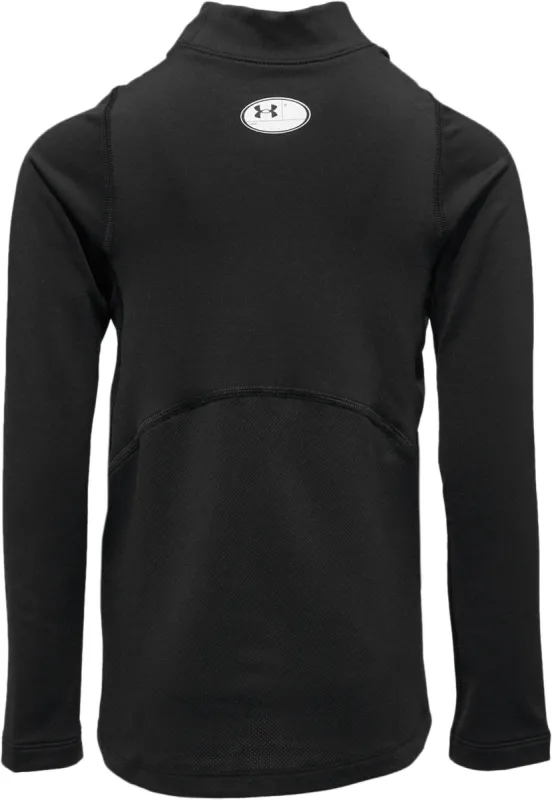 ColdGear Armour Mock Neck Long Sleeve Baselayer - Boys|-|Couche de base à manches longues et col montant ColdGear Armour - Garçon sold by Altitude Sports