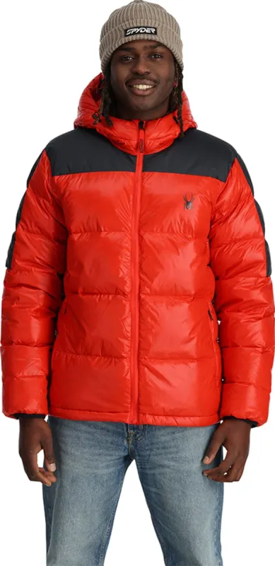 Windom Tech Hooded Down Jacket - Men's|-|Manteau en duvet à capuchon Windom Tech - Homme made by Spyder