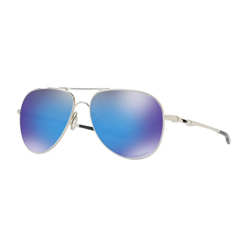 Elmont (Medium) Polished Chrome - Prizm Sapphire Iridium Lens Sunglasses|-|Lunettes de soleil Elmont (Medium) Polished Chrome - Lentilles Prizm Sapphire Iridium made by Oakley